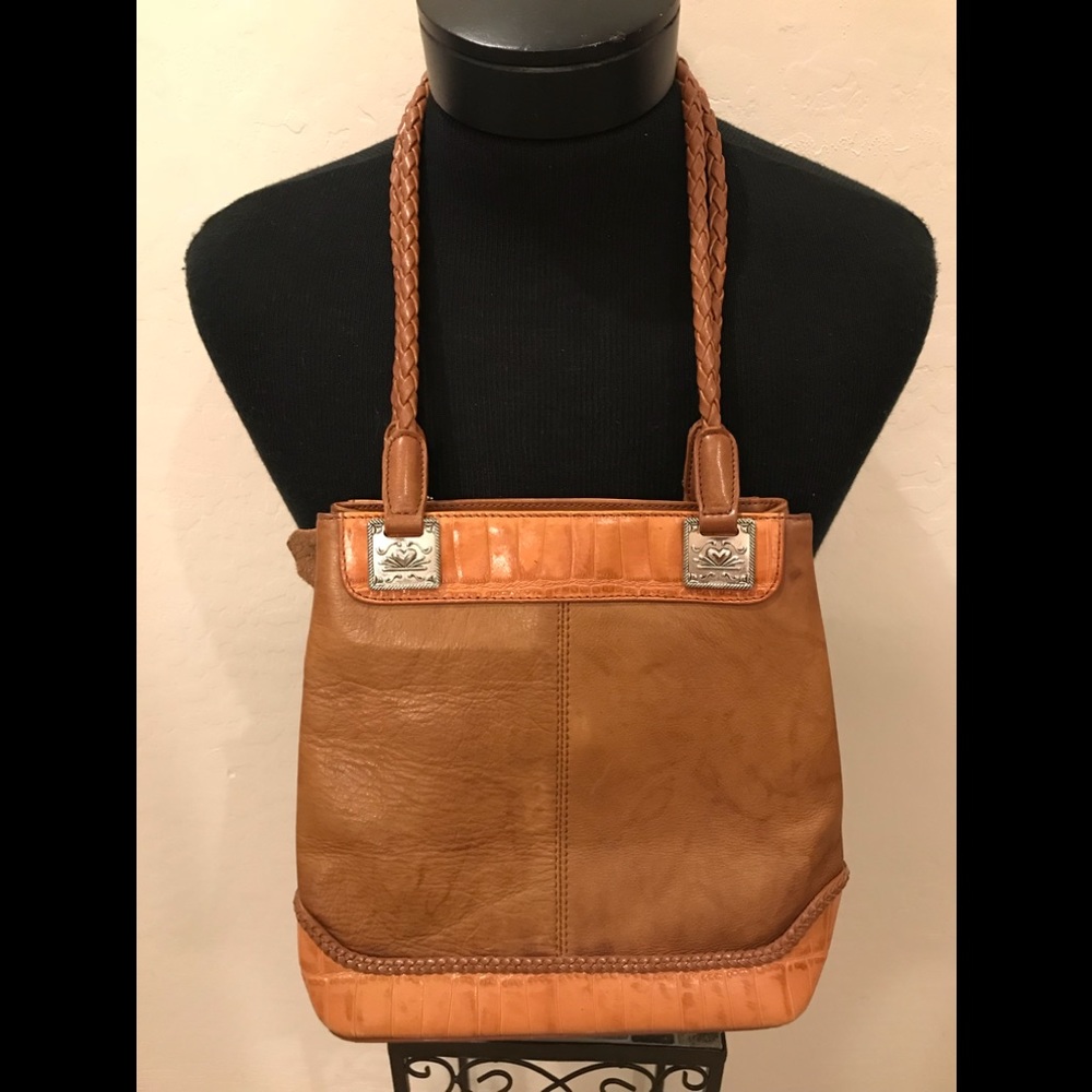 M.C. Mark Chantal LEATHER Shoulder BAG